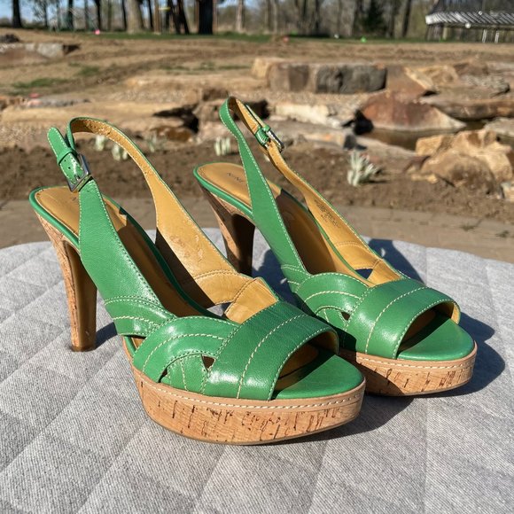 Nine West Shoes - COPY - Nine West Slingback Platform Sandal